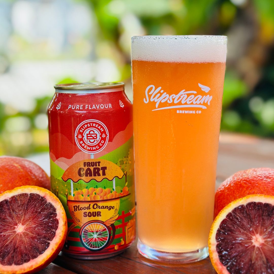 Slipstream Brewing Fruit Cart: Blood Orange Sour