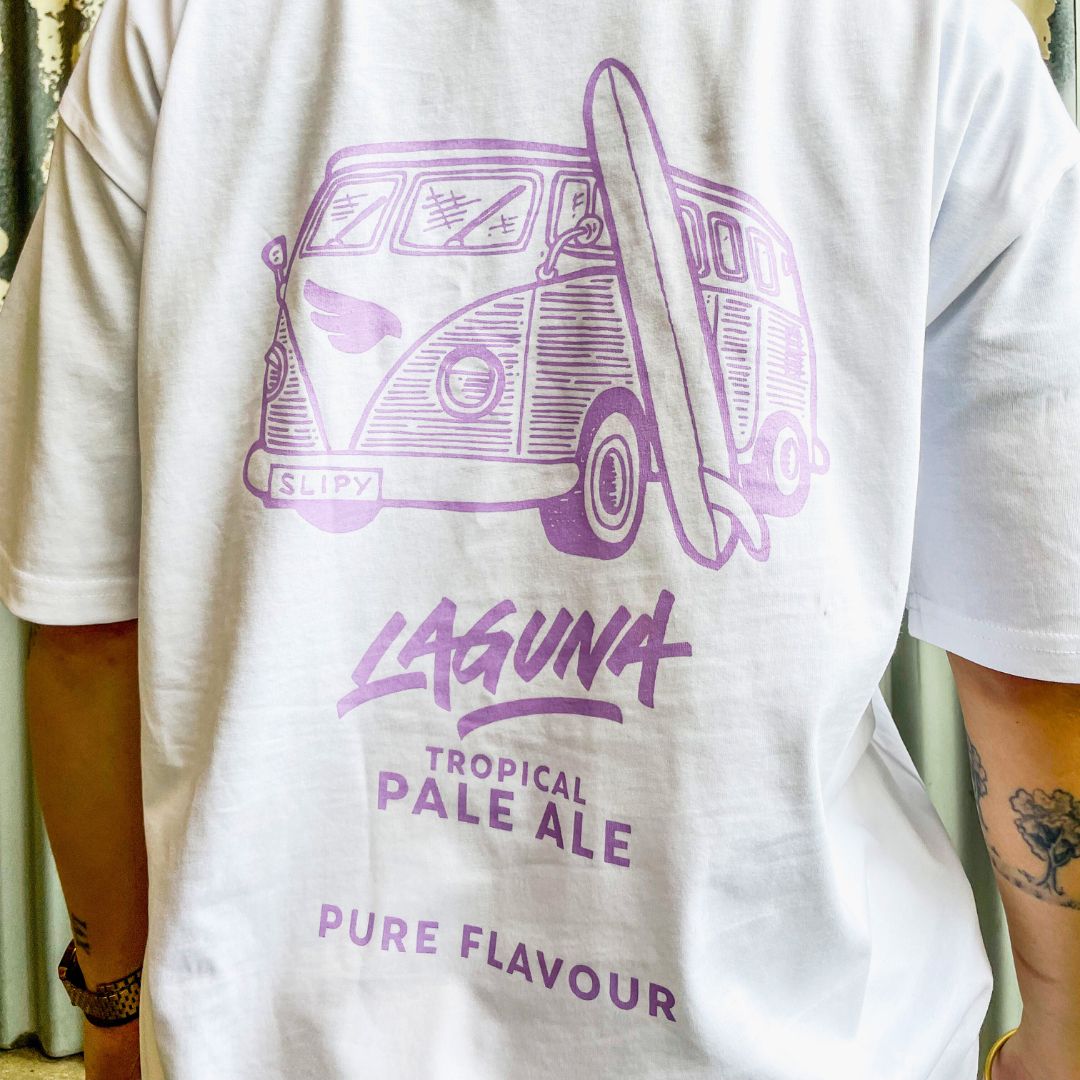 Slipstream Brewing Laguna Tropical Pale Ale t-shirt.